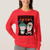 Kerstmis Dames T-shirt | Kerstsfeer  (Voorkant)