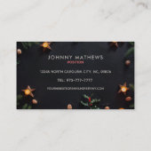 Kerstmis Dank u Visitekaartjes (Achterkant)