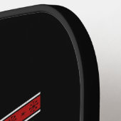 Kerstmis dansen pickleball paddle (Links Detail)