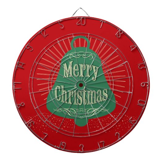Kerstmis Dartbord (Voorkant)