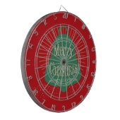 Kerstmis Dartbord (Voorkant Links)