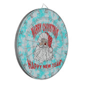 kerstmis dartbord (Voorkant Links)