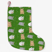 kerstmis Dawgs Stocking Kleine Kerstsok (Voorkant)