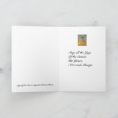 Kerstmis Dawn Feestdagen Kaart (Binnen)