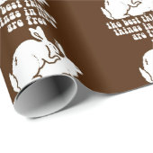 Kerstmis DE BESTE DINGEN IN HET LEVEN ZIJN VRIJE h Cadeaupapier (Rol Hoek)