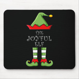Kerstmis De Blije Elf Leuke Familie Bijpassende Gr Muismat