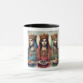 Kerstmis: "De Drie Koningen" Mok (Midden)