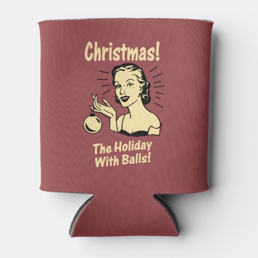 Kerstmis: De feestdag met een muur Blikjeskoeler (Voorkant)