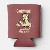 Kerstmis: De feestdag met een muur Blikjeskoeler (Achterkant)