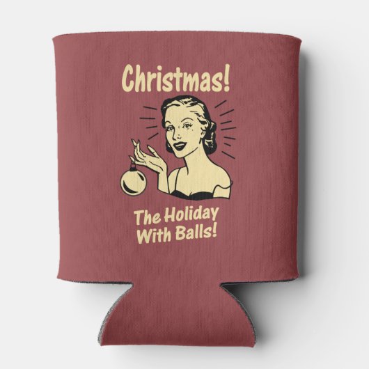 Kerstmis: De feestdag met een muur Blikjeskoeler (Achterkant)