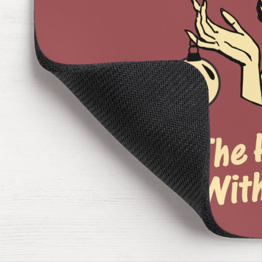 Kerstmis: De feestdag met een muur Muismat (Hoek)