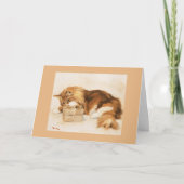 Kerstmis - de Gift van Mitch Kaart (Voorkant)