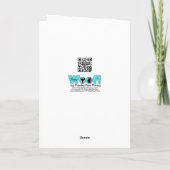 Kerstmis - de Grote Pyreneeën - Sophie Feestdagen Kaart (Achterkant)