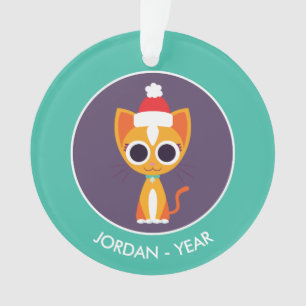 Kerstmis De kat Ornament