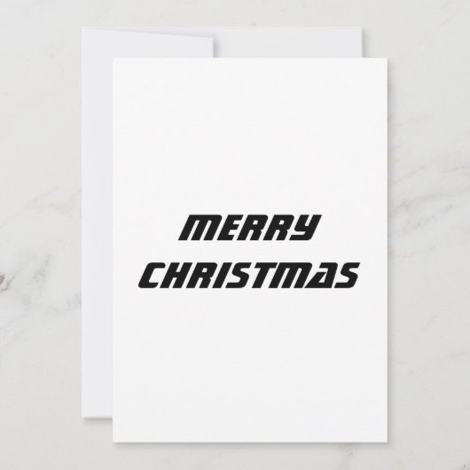 Kerstmis De Sneeuwman Uitnodiging (Achterkant)