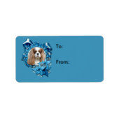 Kerstmis - Deck the Halls - Cavaliers Etiket (Voorkant)