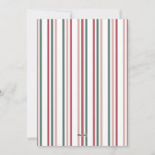 Kerstmis Deck The Halls Kerstkaart (Achterkant)