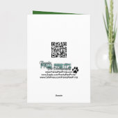 Kerstmis - Deck the Halls - Westies - Tank Feestdagen Kaart (Achterkant)