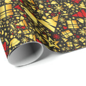 Kerstmis decoratief cadeaupapier (Rol Hoek)