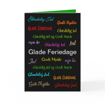 Kerstmis Deens Glade Feriedage