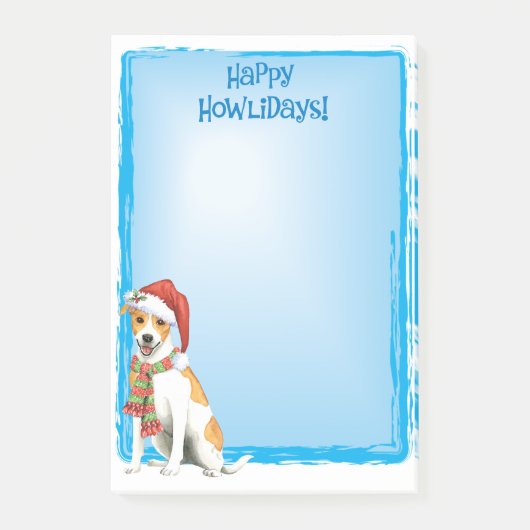 Kerstmis Deens-Zweedse Boerderijhond Post-it® Notes (Voorkant)