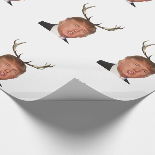 Kerstmis: Deer Mr. President Cadeaupapier (Hoek)