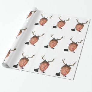 Kerstmis: Deer Mr. President Cadeaupapier