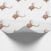 Kerstmis: Deer Mr. President Cadeaupapier (Hoek)
