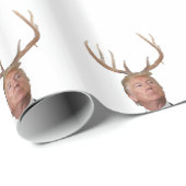 Kerstmis: Deer Mr. President Cadeaupapier (Rol Hoek)