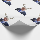 Kerstmis: Deer Mr. President Cadeaupapier (Hoek)