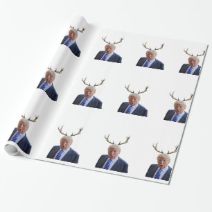 Kerstmis: Deer Mr. President Cadeaupapier