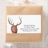 Kerstmis: Deer Mr. President Etiket (Insitu)