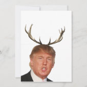 Kerstmis: Deer Mr. President Feestdagenkaart (Voorkant)