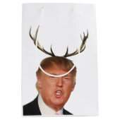 Kerstmis: Deer Mr. President Medium Cadeauzakje (Voorkant)