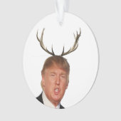 Kerstmis: Deer Mr. President Ornament (voorkant)
