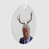 Kerstmis: Deer Mr. President Ornament (voorkant)