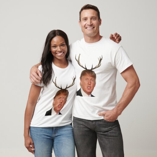 Kerstmis: Deer Mr. President T-shirt (Unisex)