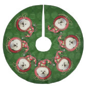 Kerstmis - Dek de zalen - Bichons Kerstboom Rok (Voorkant)