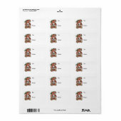 Kerstmis - Dek de Zalen - Cavaliers - Blenheim Etiket (Full Sheet)