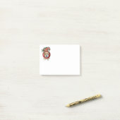 Kerstmis - Dek de zalen - Corgi Post-it® Notes (Op bureau)