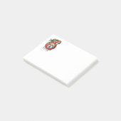 Kerstmis - Dek de zalen - Corgi Post-it® Notes (Schuin)