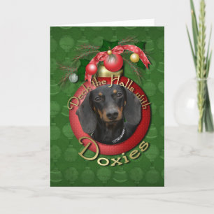 Kerstmis - Dek de Zalen - Doxies - Winston Feestdagen Kaart