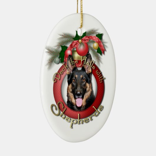 Kerstmis - Dek de zalen - herders - Kuno Keramisch Ornament (Rechts)