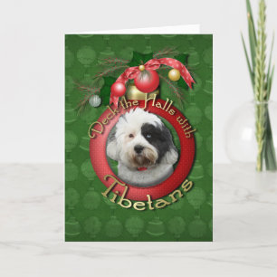 Kerstmis - Dek de zalen - Tibetanen Feestdagen Kaart