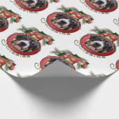 Kerstmis - Dek de zalen - Zwemels Cadeaupapier (Hoek)