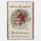 kerstmis deken (Voorkant Verticaal)