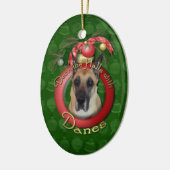 Kerstmis - Denen - Doodsen Keramisch Ornament (Links)