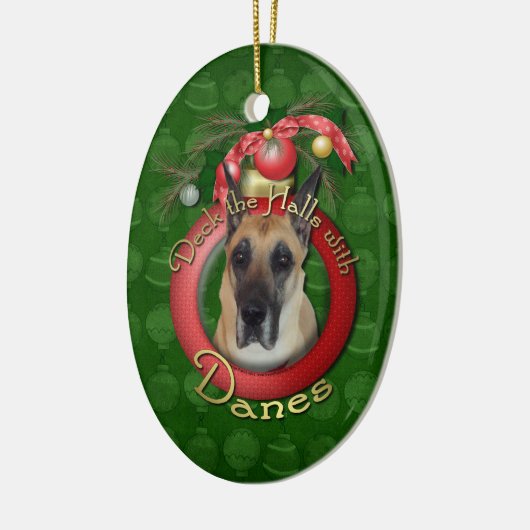 Kerstmis - Denen - Doodsen Keramisch Ornament (Links)