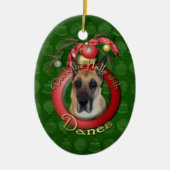 Kerstmis - Denen - Doodsen Keramisch Ornament (Voorkant)