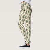 Kerstmis Dennenboom Patroon (3) Leggings (Links)
